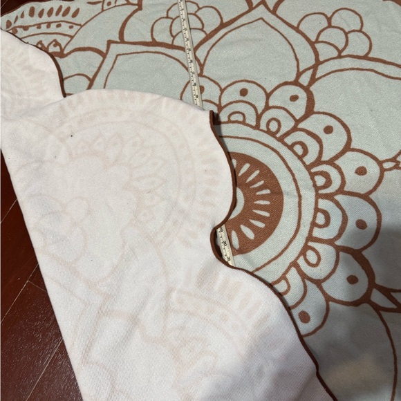 Bohemian Mandala Tapestry in blue and Brown - Picture 3 of 5